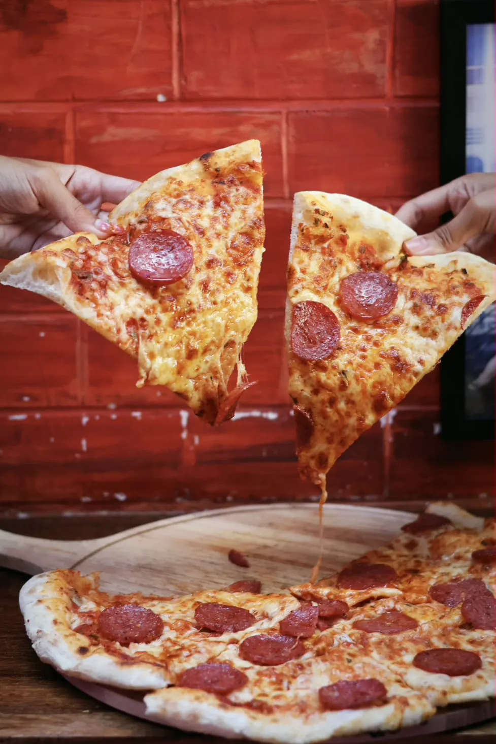 Meatlovers pizza from NYPD Pizza 99