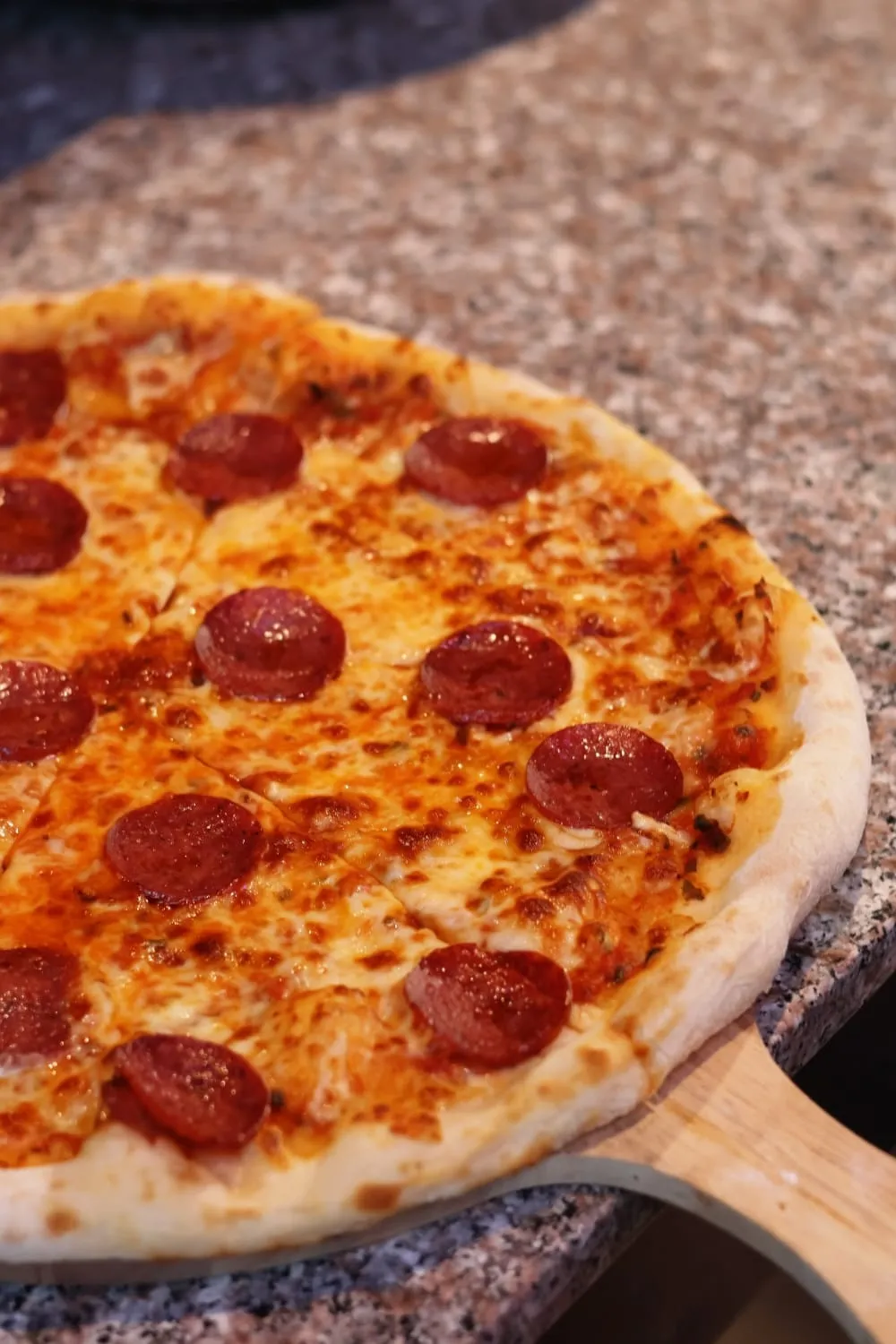 Pepperoni pizza from NYPD Pizza 99