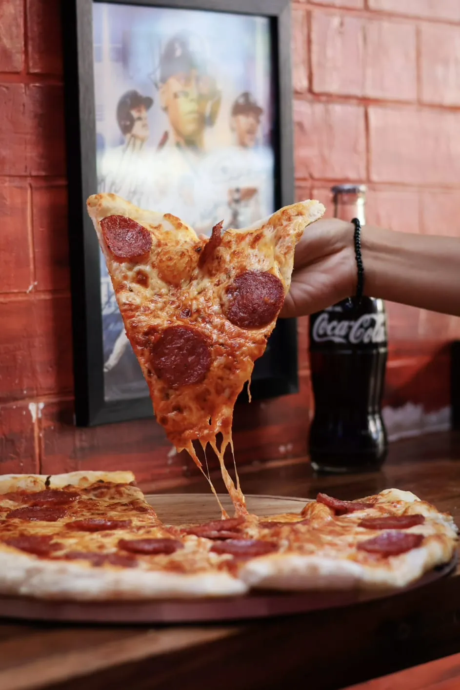 The Spicy One pizza from NYPD Pizza 99